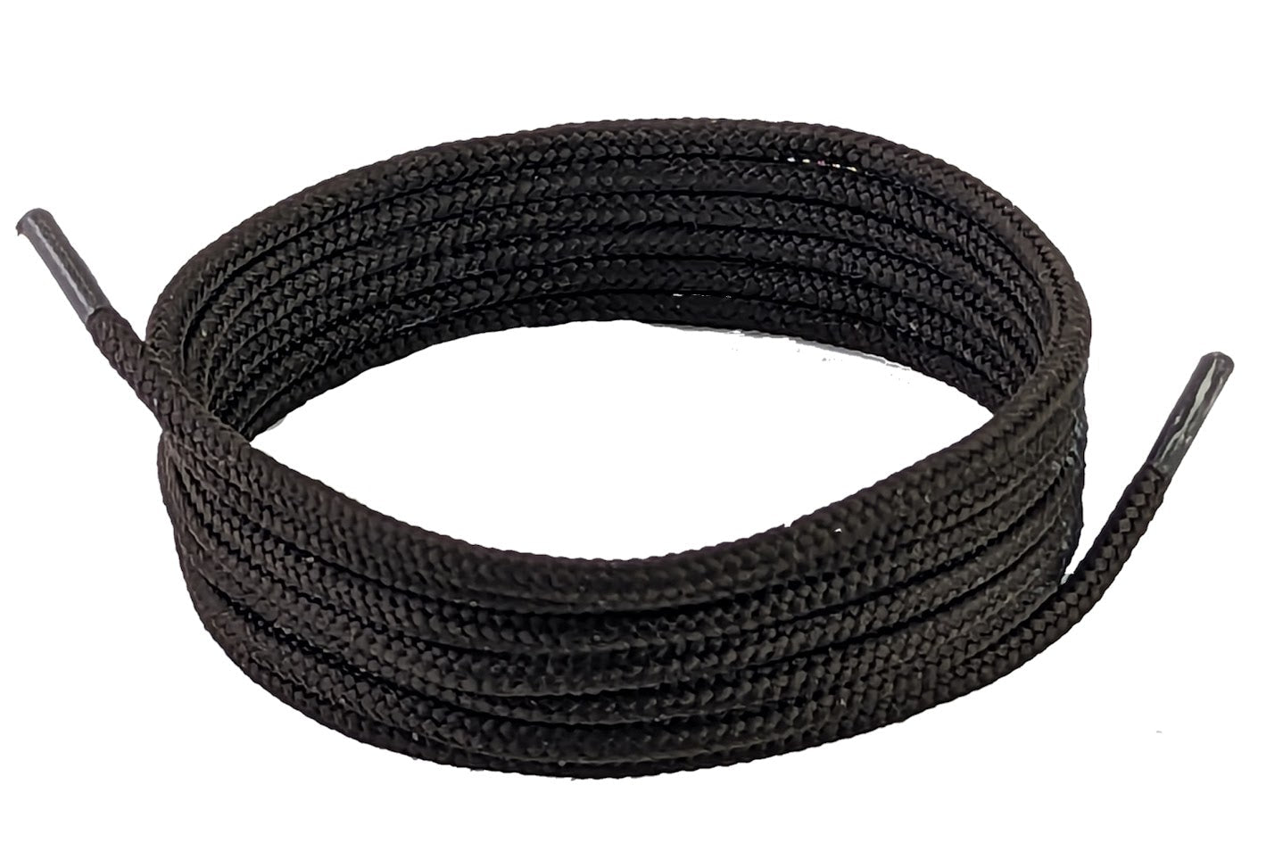 Dark brown work boot laces 305 mm round