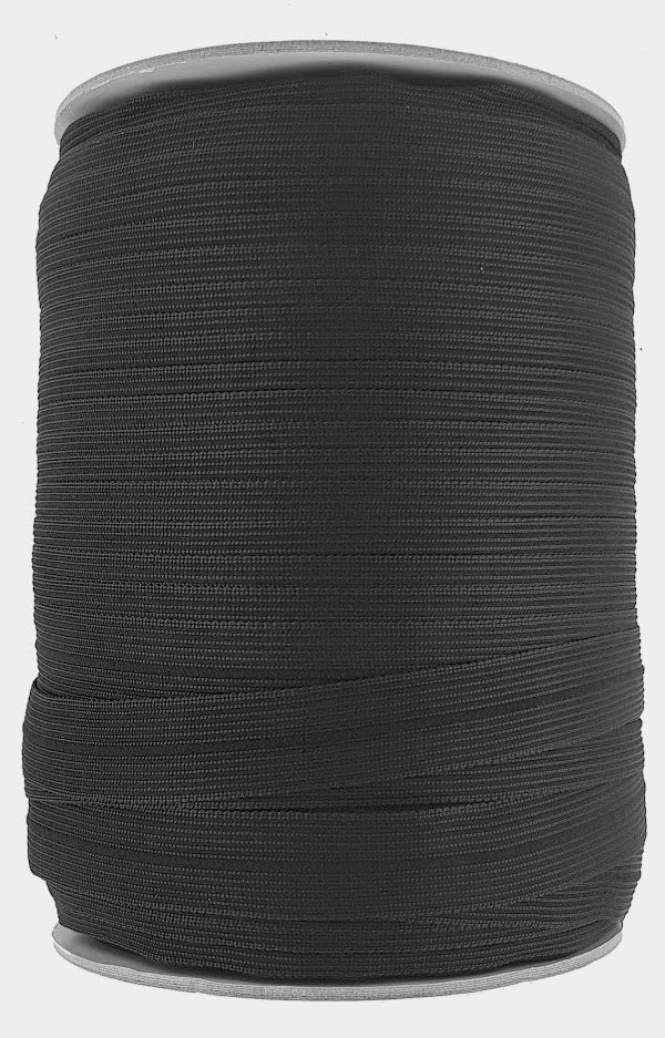 19 mm Knitted Braid Tape Lightweight pre shrunk Webbing 1mm Thick Edging Soft
